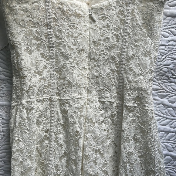 Jonathan Simkhai Lace Bustier Midi Dress Size 6 - Picture 9 of 15